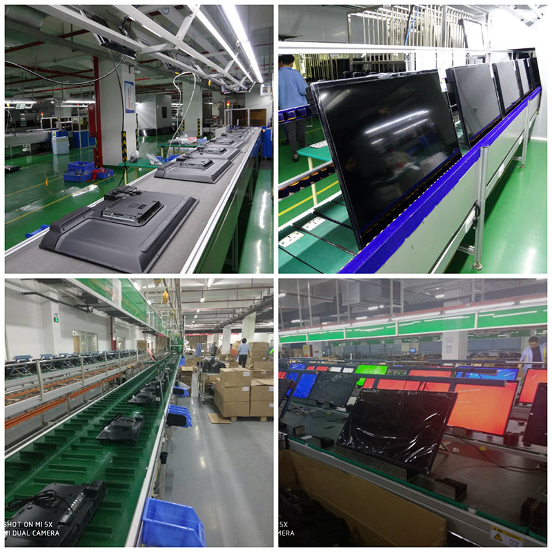 LCD tv assembly line